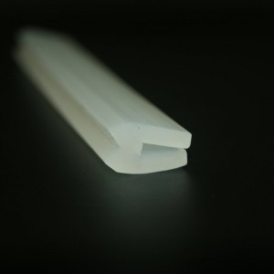 Tiras de borracha de silicone resistente ao calor de alta qualidade tiras de vedação de borracha de silicone para lavar o vidro do quarto